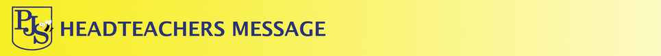 Head Teachers Message